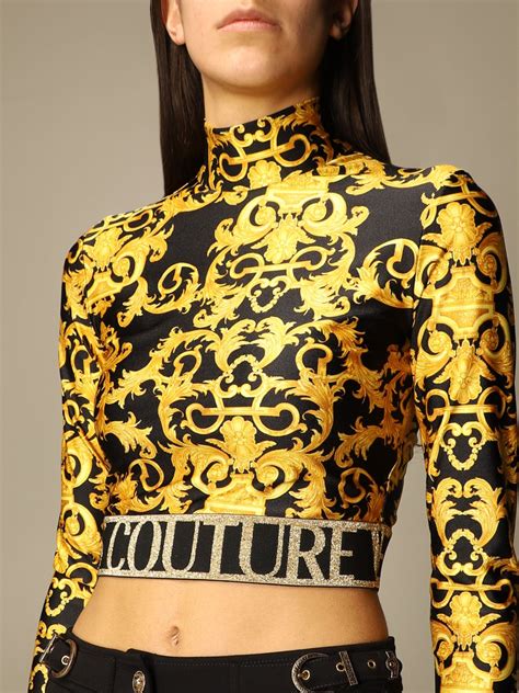 women's versace couture shirt